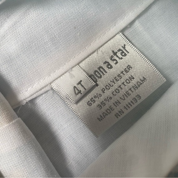 Wish Upon A Star Gingham Short Jon Jon Easter NWOT Boutique Size 4T - Picture 5 of 6